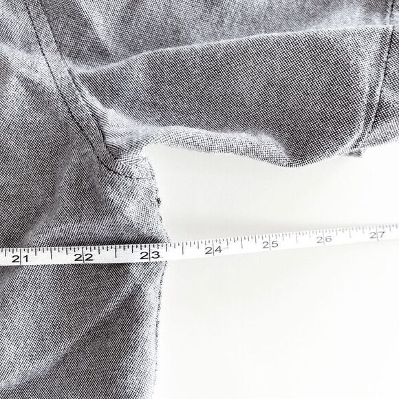 Quiksilver Mens Short Sleeve Button-Down Shirt Gray Size XL - Picture 5 of 7